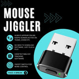 Undetectable Mouse Jiggler USB Mouse Mover with On/Off Switch - Optic - Blubluelightglasses