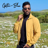 Lisbon | Matte Black & Silver | Photochromic Blue Light Glasses - Optic-Blubluelightglasses