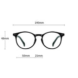 New Yorker | Clear Transparent | Blue Light Glasses - Optic-Blubluelightglasses