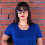 Sandton | Gloss Black | Blue Light Reading Glasses - Optic-Blubluelightglasses