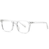Seattle | Clear Transparent | Photochromic Blue Light Blocking Glasses - Optic-Blubluelightglasses
