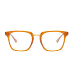 Brady by Zark | Honey & Gold | Premium Blue Light Glasses - Optic - Blubluelightglasses