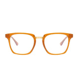 Brady by Zark | Honey & Gold | Premium Blue Light Glasses - Optic - Blubluelightglasses