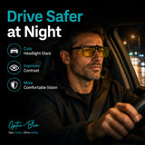 Clip-on | Night Driving & Blue Light Glasses - Optic-Blubluelightglasses