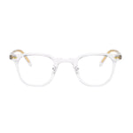 Marley by Zark | Clear & Gold | Premium Blue Light Glasses - Optic - Blubluelightglasses