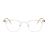 Marley by Zark | Clear & Gold | Premium Blue Light Glasses - Optic - Blubluelightglasses