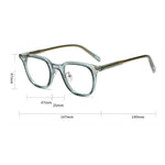 Marley by Zark | Grey & Copper | Premium Blue Light Glasses - Optic - Blubluelightglasses