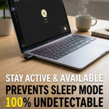 Undetectable Mouse Jiggler USBC Mouse Mover with On/Off Switch - Optic - Blubluelightglasses