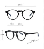Arizona | Grey & Red | Photochromic Blue Light Blocking Glasses - Optic-Blubluelightglasses
