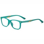 Harvard | Matte Green | Pre-teens Blue Light Blocking Glasses - Optic-Blubluelightglasses
