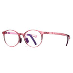 Hogwarts | Pink & Purple | Round Kids Blue Light Blocking Glasses - Optic-Blubluelightglasses