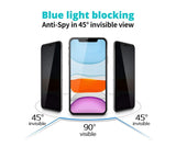 iPhone X/XS/11 Pro - PRIVACY BLUE LIGHT BLOCKING SCREEN PROTECTOR - Optic-Blubluelightglasses
