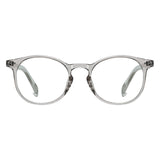 New Yorker | Clear Grey | Blue Light Blocking Glasses - Optic-Blubluelightglasses