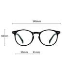 New Yorker | Clear Transparent | Blue Light Glasses - Optic-Blubluelightglasses