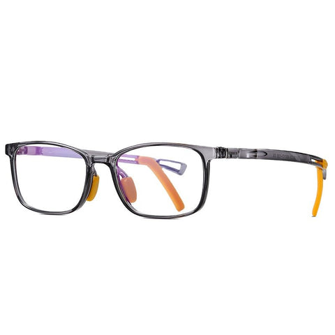 Oxford | Black and Orange | Kids Blue Light Blocking Glasses - Optic-Blubluelightglasses