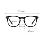 Sandton | Matte Black & Dark Wood | Blue Light Reading Glasses - Optic-Blubluelightglasses