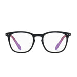 Sandton | Matte Black & Light Wood | Blue Light Reading Glasses - Optic-Blubluelightglasses